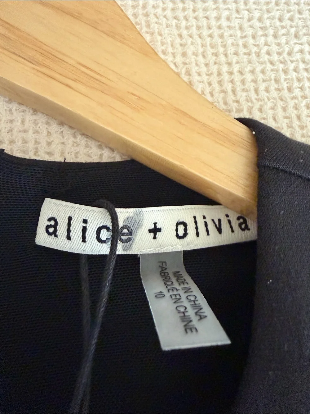 Alice + Olivia NWT Black Cutout Midi Sheath Dress